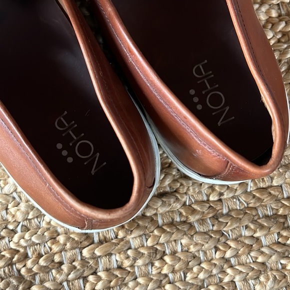 Noha BROWN BUFFON | SOCIAL CASUAL Men’s Leather Loafers Sz 41 main image 3